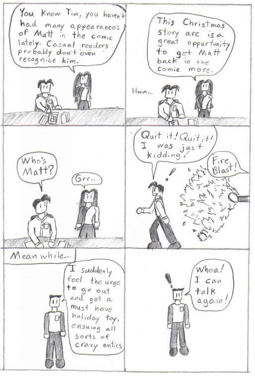 Matt's in this comic?